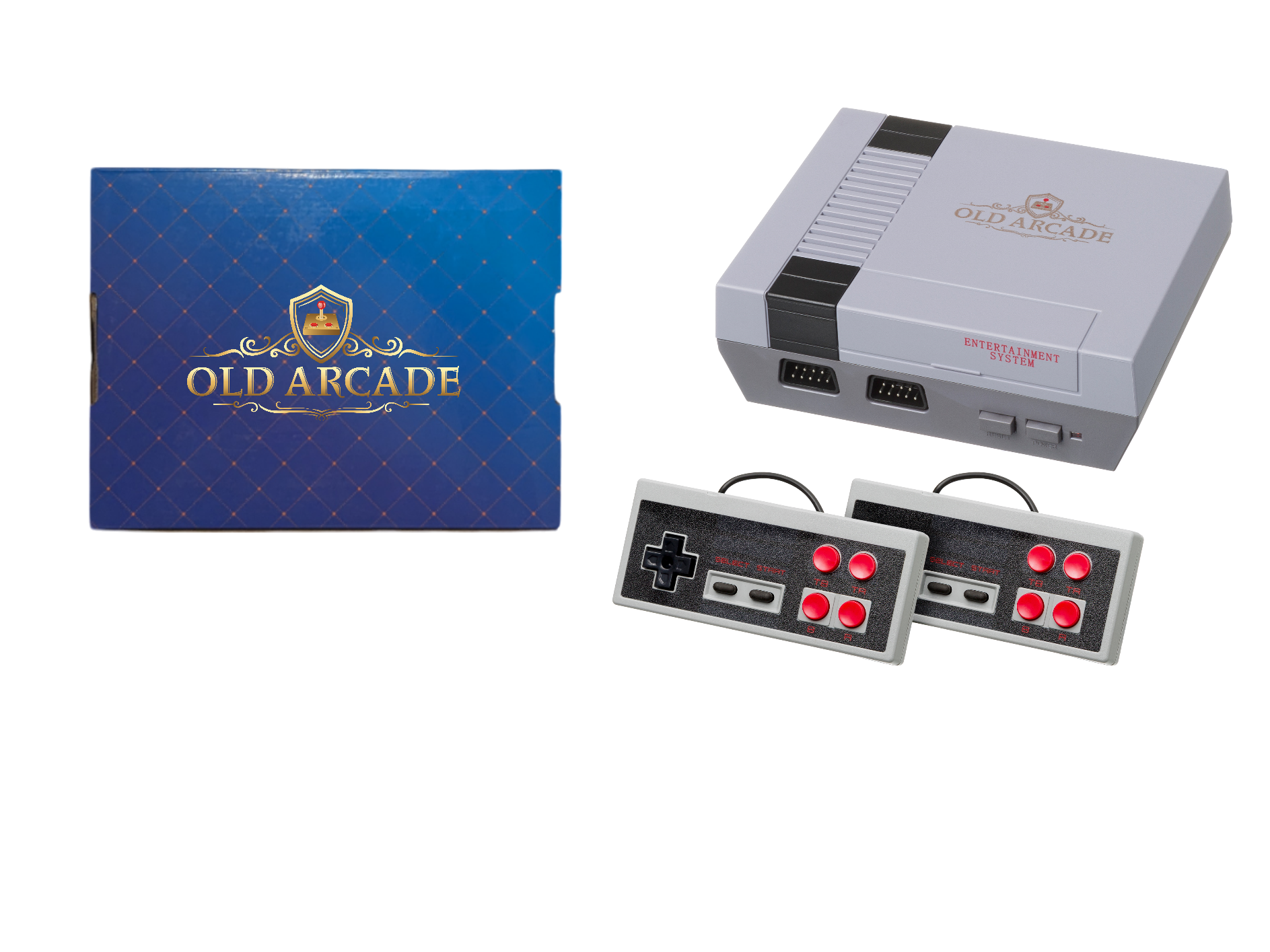 Console de jeu rétro - Arcade Box - 64GB - 33000 jeux - 2 manettes sans Console de jeu rétro - Arcade Box - 64GB - 33000 jeux - 2 manettes sans