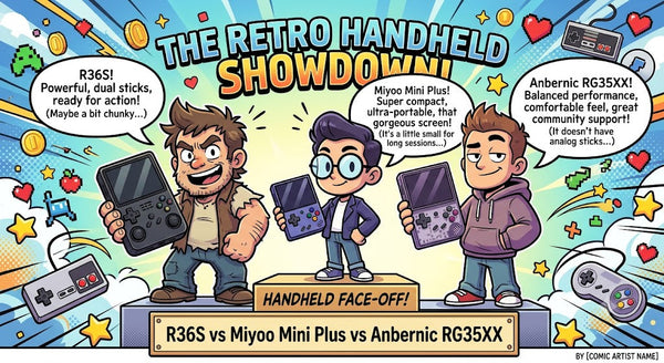 R36S vs Miyoo Mini Plus vs Anbernic RG35XX: Which Retro Handheld Wins in 2026?