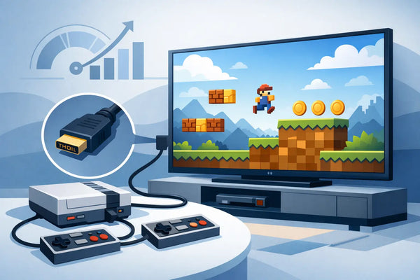 HDMI Retro Console Performance Review for Big TVs