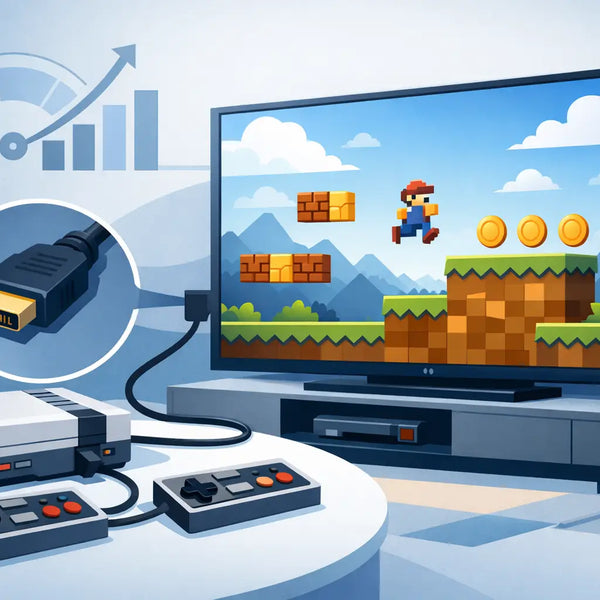 HDMI Retro Console Performance Review for Big TVs