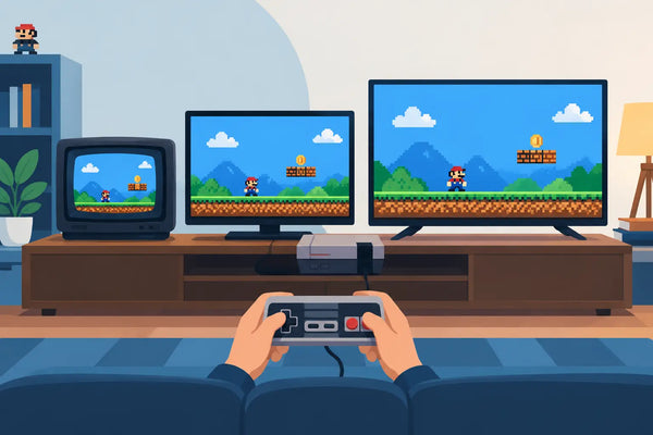 How to Choose Screen Size for Retro Gaming