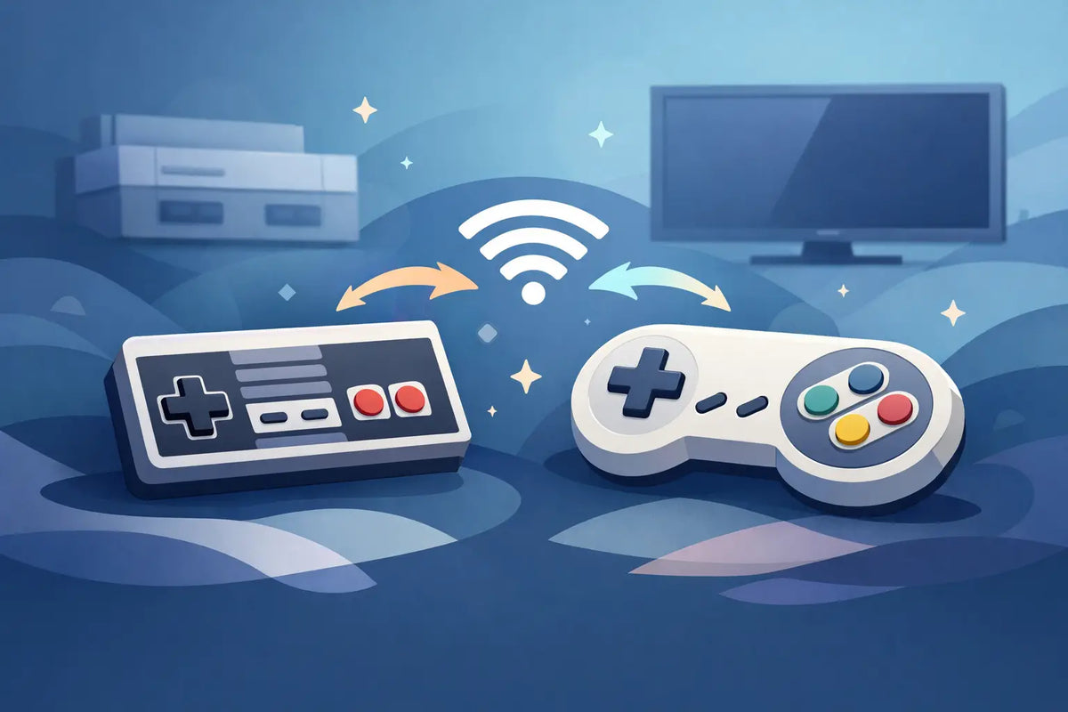 Pairing Wireless Retro Controllers Without the Hassle