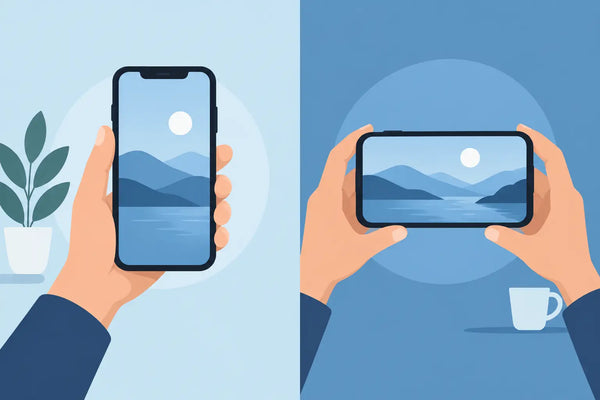 Vertical Versus Horizontal Handhelds Compared