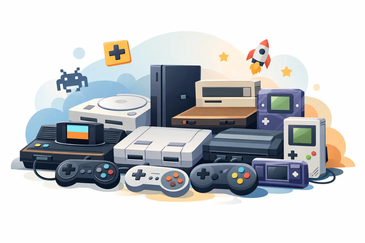 Thousands of Games Consoles for Retro Play