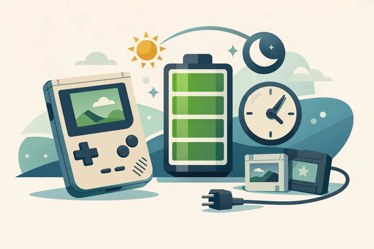Long Battery Retro Handheld: What to Look For