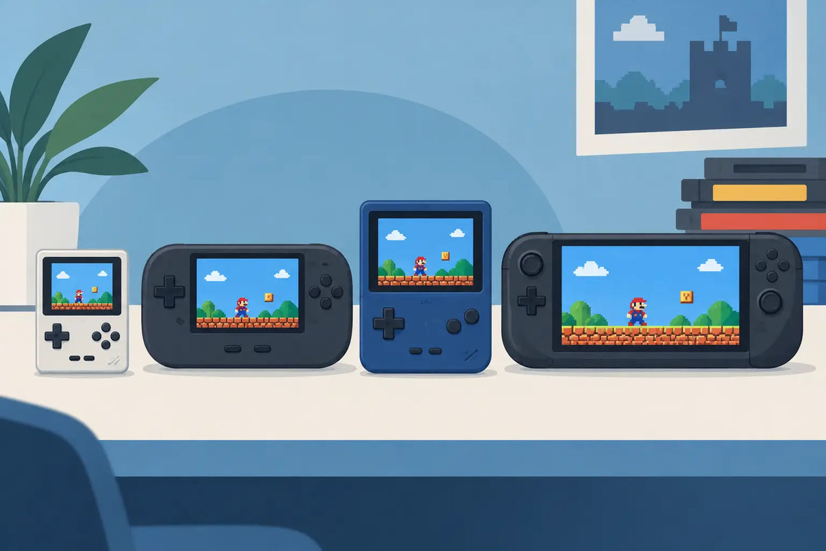 Choosing Handheld Screen Sizes for Retro Games
