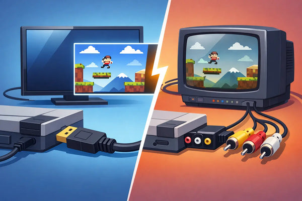 HDMI Output Versus AV Adapters for Retro Gaming
