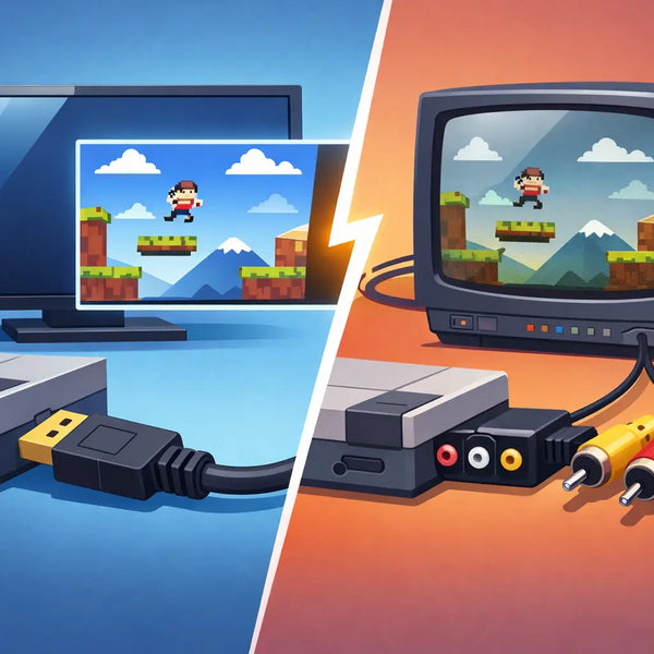 HDMI Output Versus AV Adapters for Retro Gaming