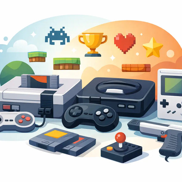 Retro Gaming Console Games List Guide