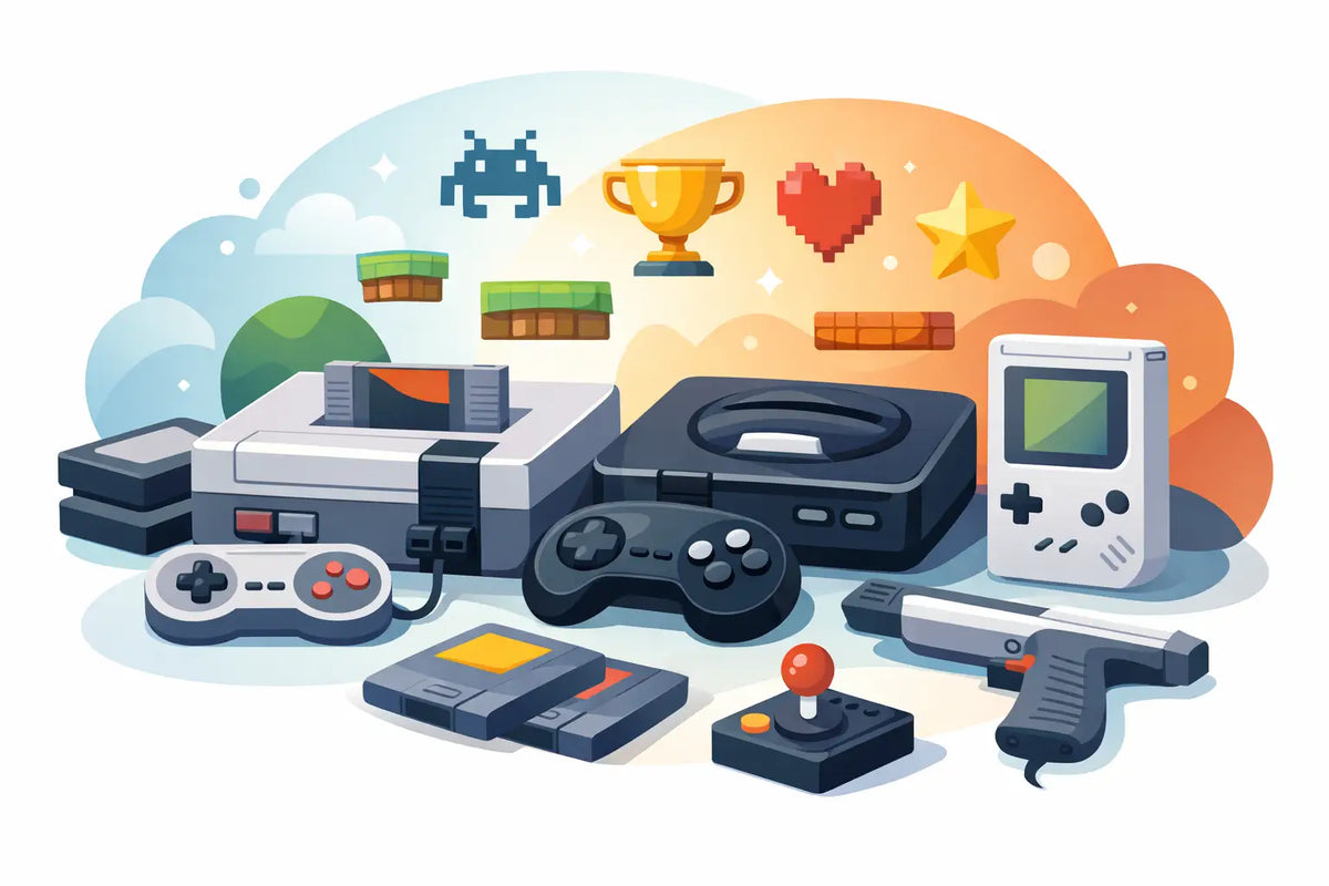 Retro Gaming Console Games List Guide