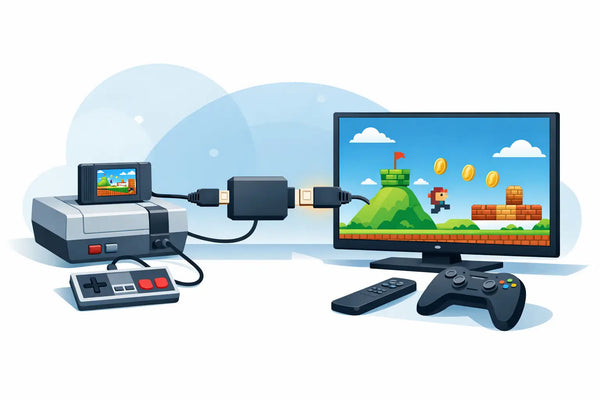 How HDMI Adapters Bring Retro Games to Your TV