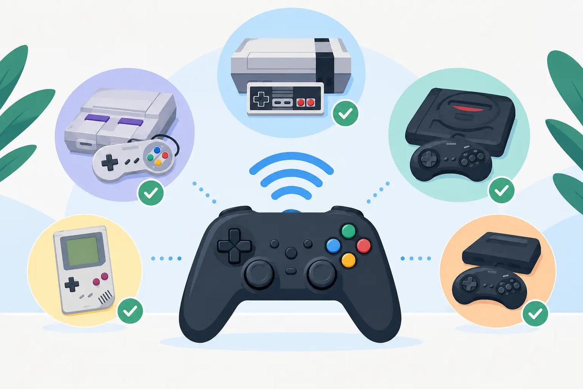 Wireless Controller Compatibility Guide for Retro Play