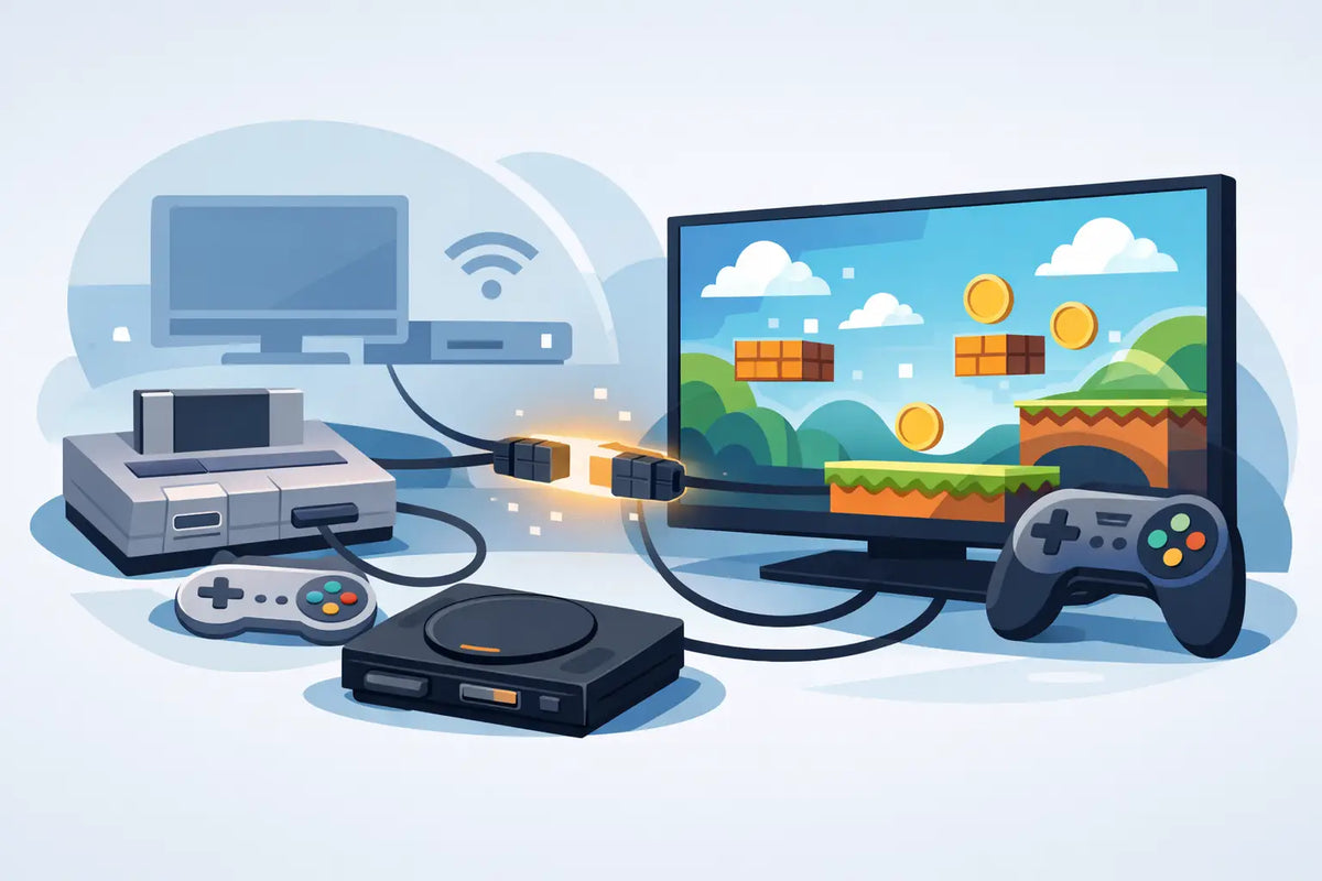 How to Play Old Game Consoles on New TVs