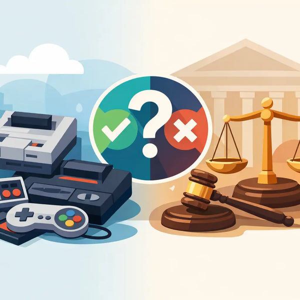 Are Retro Gaming Consoles Legal to Buy?