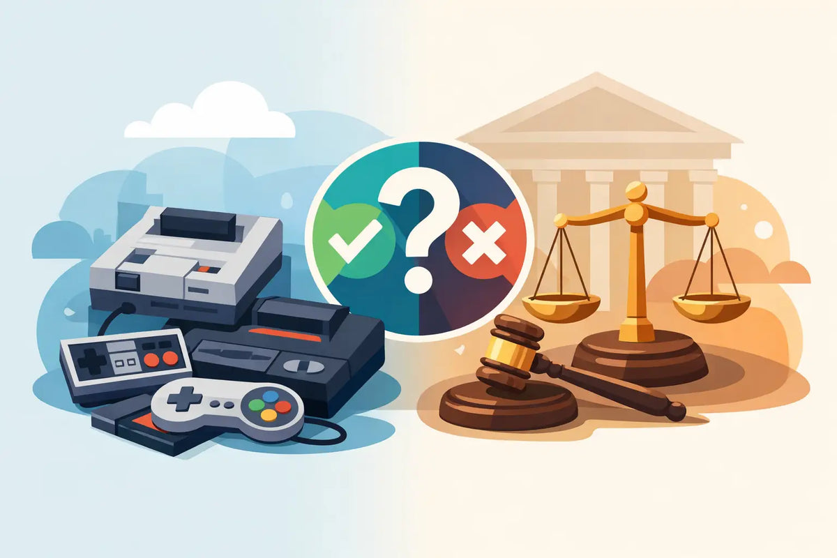 Are Retro Gaming Consoles Legal to Buy?