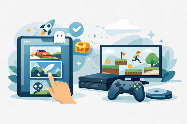 Preloaded Game Curation That Makes Play Easy