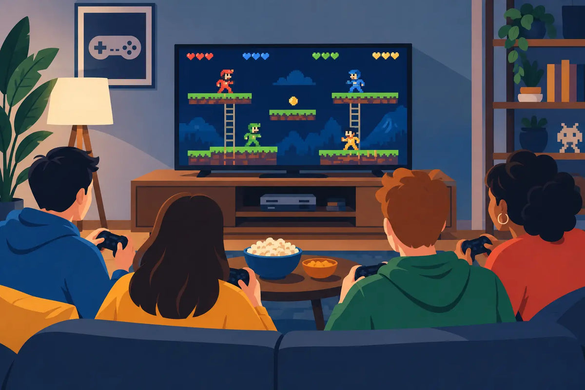 12 Top Multiplayer Retro Games for Game Night
