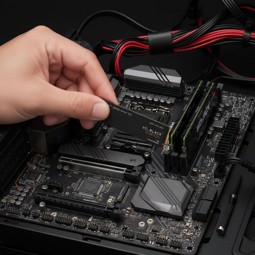 8TB SN850X NVMe Internal Gaming SSD Solid State Drive - Gen4 PCIe, M.2 2280, Up To 7,200 MB/s - WDS800T2X0E