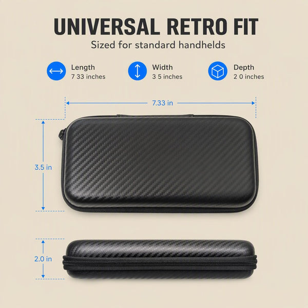 Old Arcade Hard Carrying Case for M17 Retro Handheld Game Console
