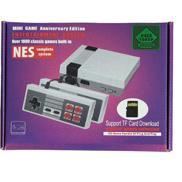 NES Retro Game Console: HDMI Connection, Dual Controllers, Nostalgic Arcade Experience - Old Arcade Ultimate Gaming