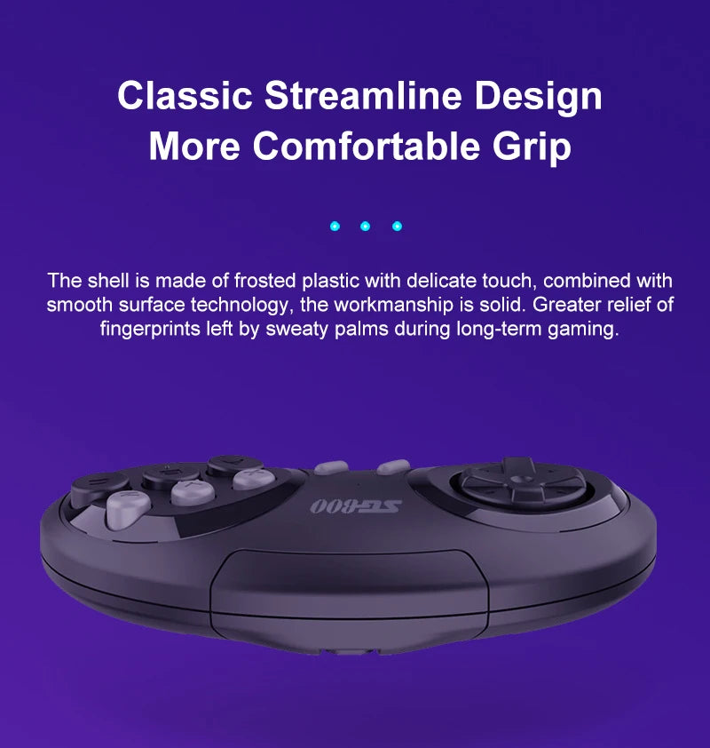 Retro Game Console HD TV Video Game Stick 16 Bit For Sega Genesis Built-in 5000 Classic Games with Controllers Gamepad SG800