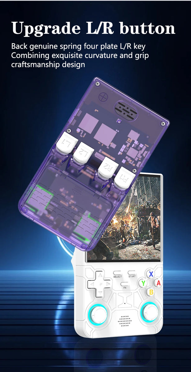 New Arrival R36 Ultra Game Console 64G 128G 4.0inch IPS Screen f