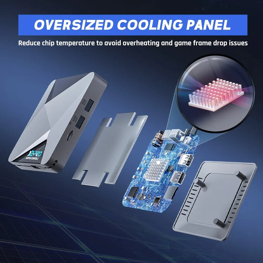 Super Console X2 Pro with 90000 Video Games for PS1/DC/MAME/SS with Gamepad