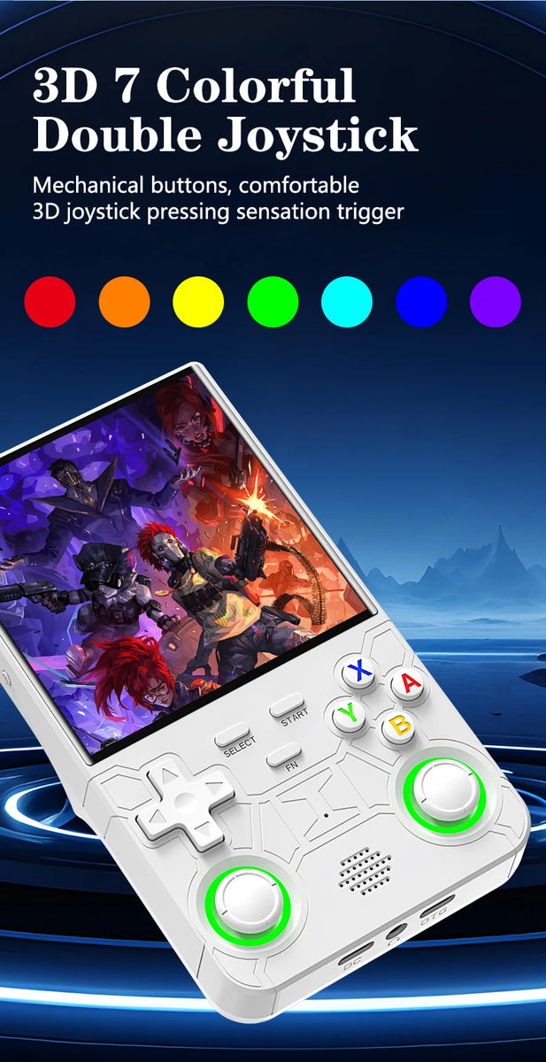 New Arrival R36 Ultra Game Console 64G 128G 4.0inch IPS Screen f