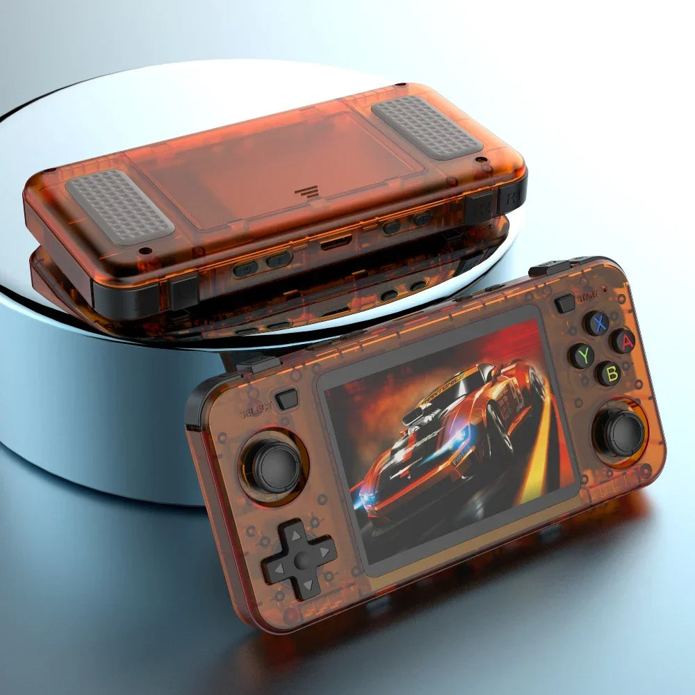 R36H Portable Retro Console – 3.5-Inch IPS Screen, 3000mAh Long-Lasting Battery, 256GB Storage, Linux OS