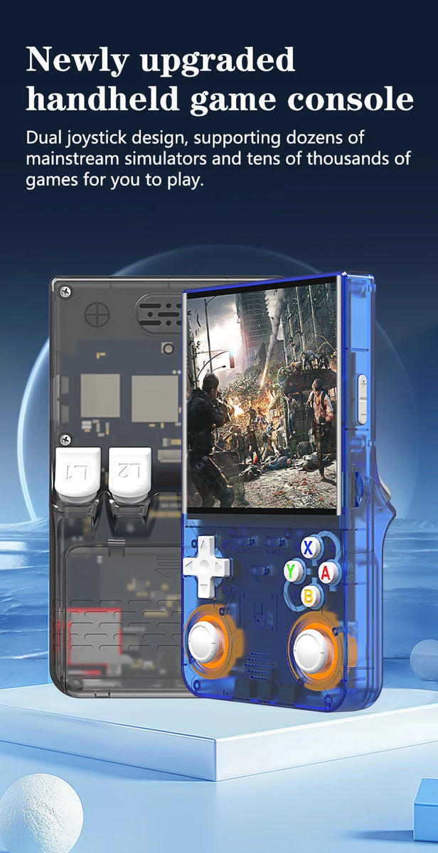New Arrival R36 Ultra Game Console 64G 128G 4.0inch IPS Screen f