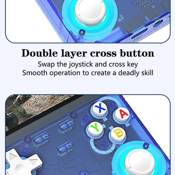 New Arrival R36 Ultra Game Console 64G 128G 4.0inch IPS Screen f