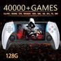 NEW Project X Pocket Gaming Console 128G 40000+ Games Support Big PS1 Retro Game Dual Speaker Stereo Essential Gift for Children