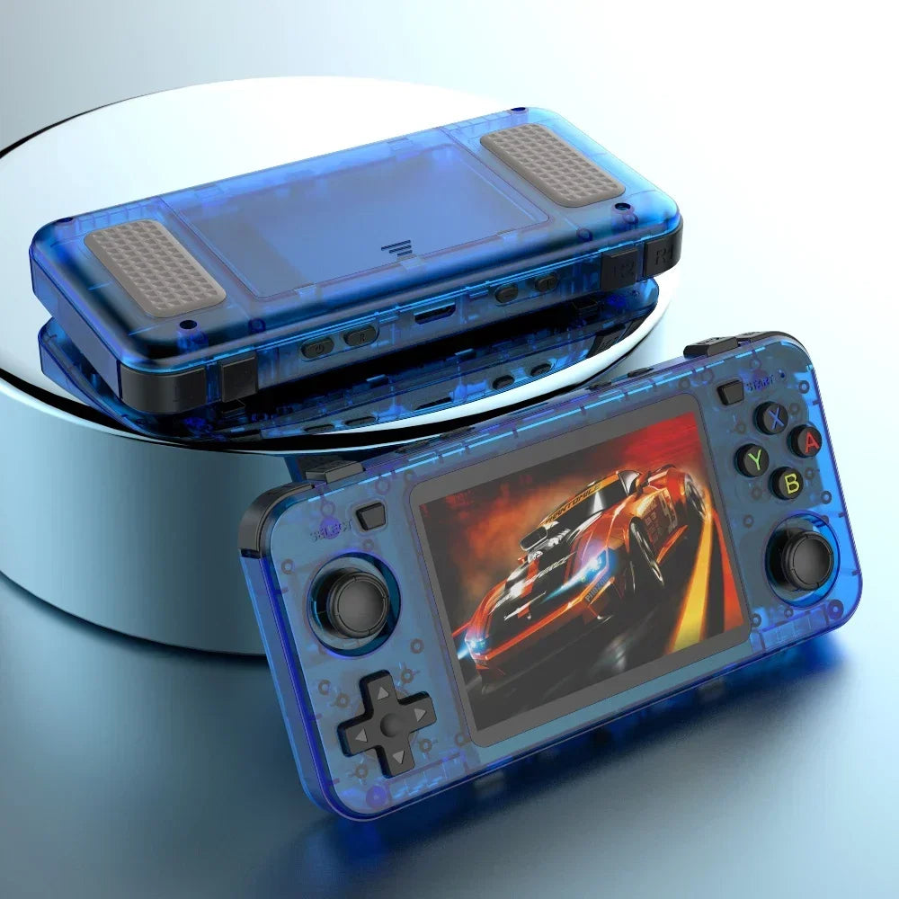 R36H Portable Retro Console – 3.5-Inch IPS Screen, 3000mAh Long-Lasting Battery, 256GB Storage, Linux OS