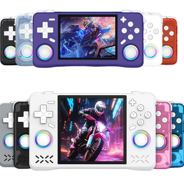 XF40H XF35H Pocket Video Player Retro Handheld Game Console 4" 3.5" IPS Screen 4000mAh 30+Emulators 64G/128G 18000+games