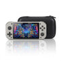 Old Arcade M17 retro handheld game console with black hard carrying case bundle